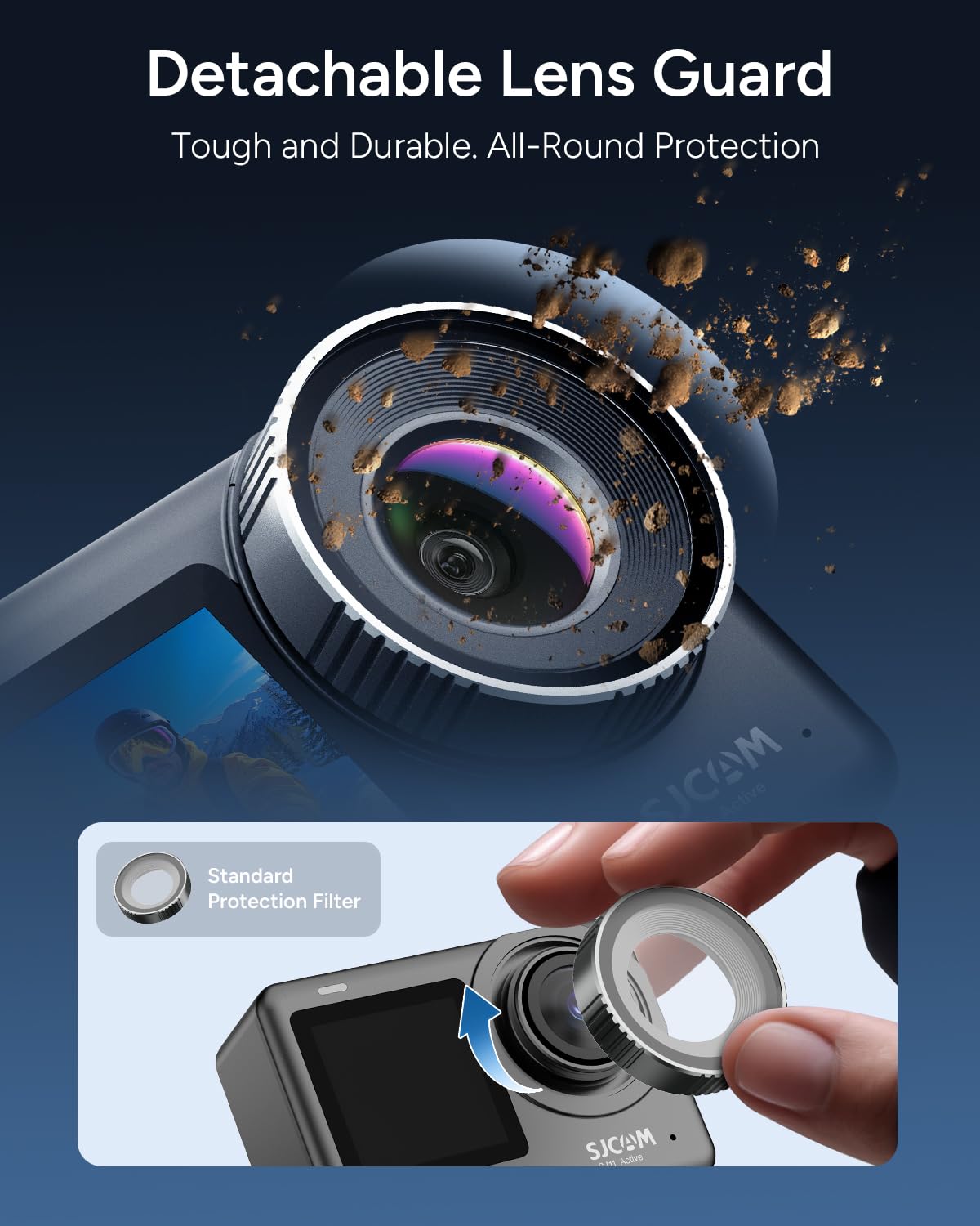 Metal Body SJCAM SJ11 Active 4 - Outdoor Adventure Images recension och pris
