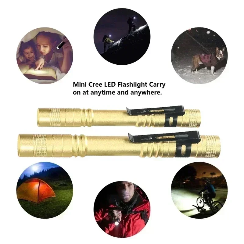 Mini Portable LED Pen Light wi - Outdoor Adventures recension och pris