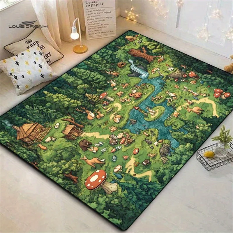 Forest Animal Adventure Print  - Outdoor Adventure Educator recension och pris