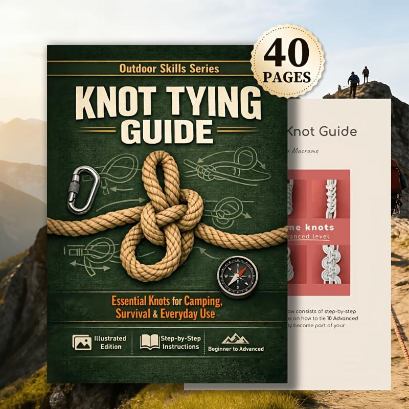 Essential Knot Tying Guide Boo - Outdoor Adventure For Adults recension och pris