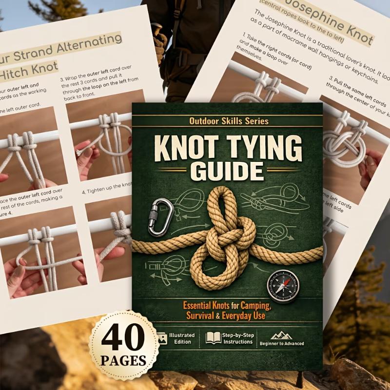 Essential Knot Tying Guide Boo - Outdoor Adventure For Adults recension och pris