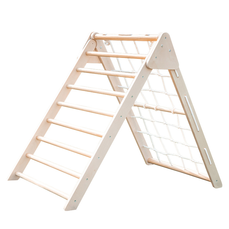 Foldable Wooden Triangle Climb - Outdoor Adventure Toys For Kids recension och pris