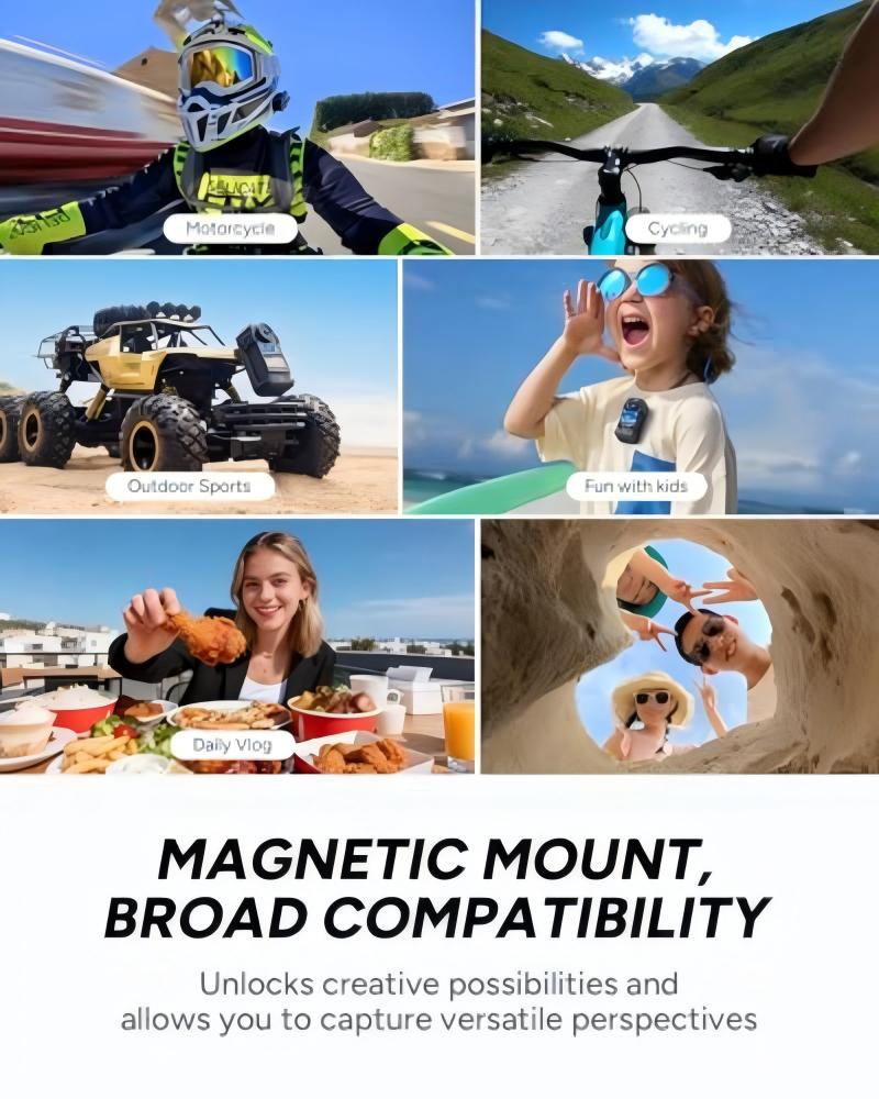 C400 Pocket SJCAM Wearable Mot - Outdoor Adventure Images recension och pris