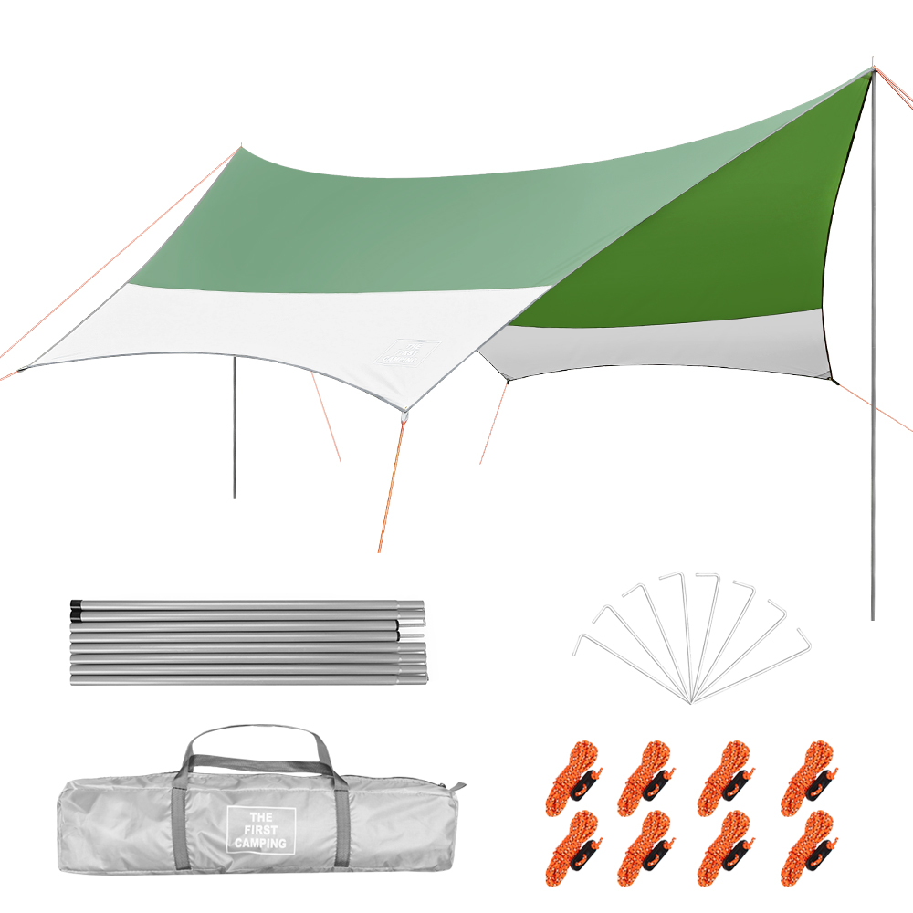 2026 Camping Tent Tarp Shelter - Hammock Rain Tarp recension och pris