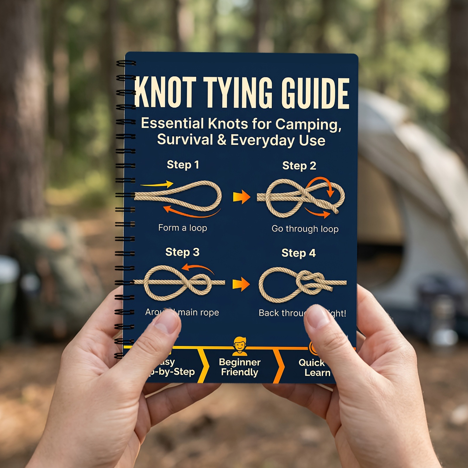 Outdoor Survival Knots StepbyS - Outdoor Adventure For Adults recension och pris