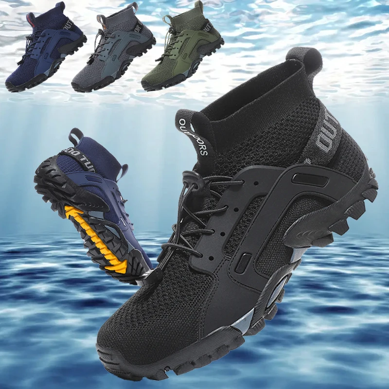 39-47 Size Men's Aqua Shoes An - Outdoor Adventure Shoes recension och pris