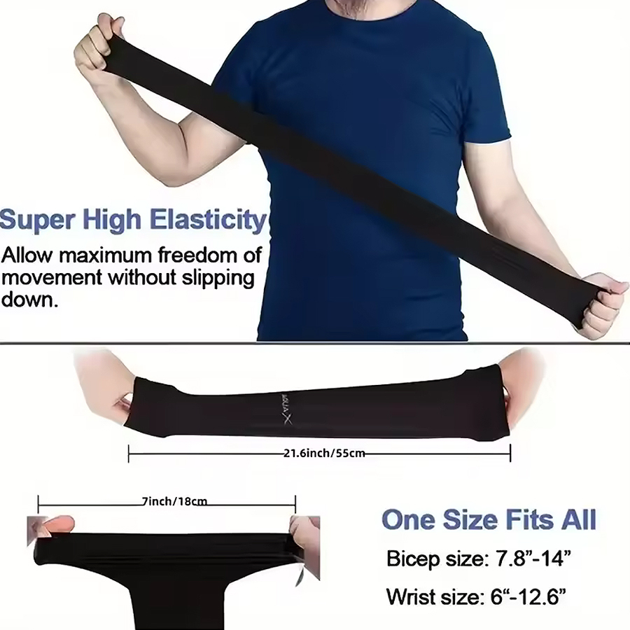 3 Pair of Breathable Sun Prote - Outdoor Adventure Names recension och pris