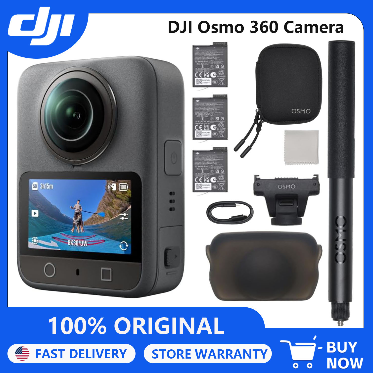 DJI Osmo 360 Camera Adventure  - Outdoor Adventure Images recension och pris