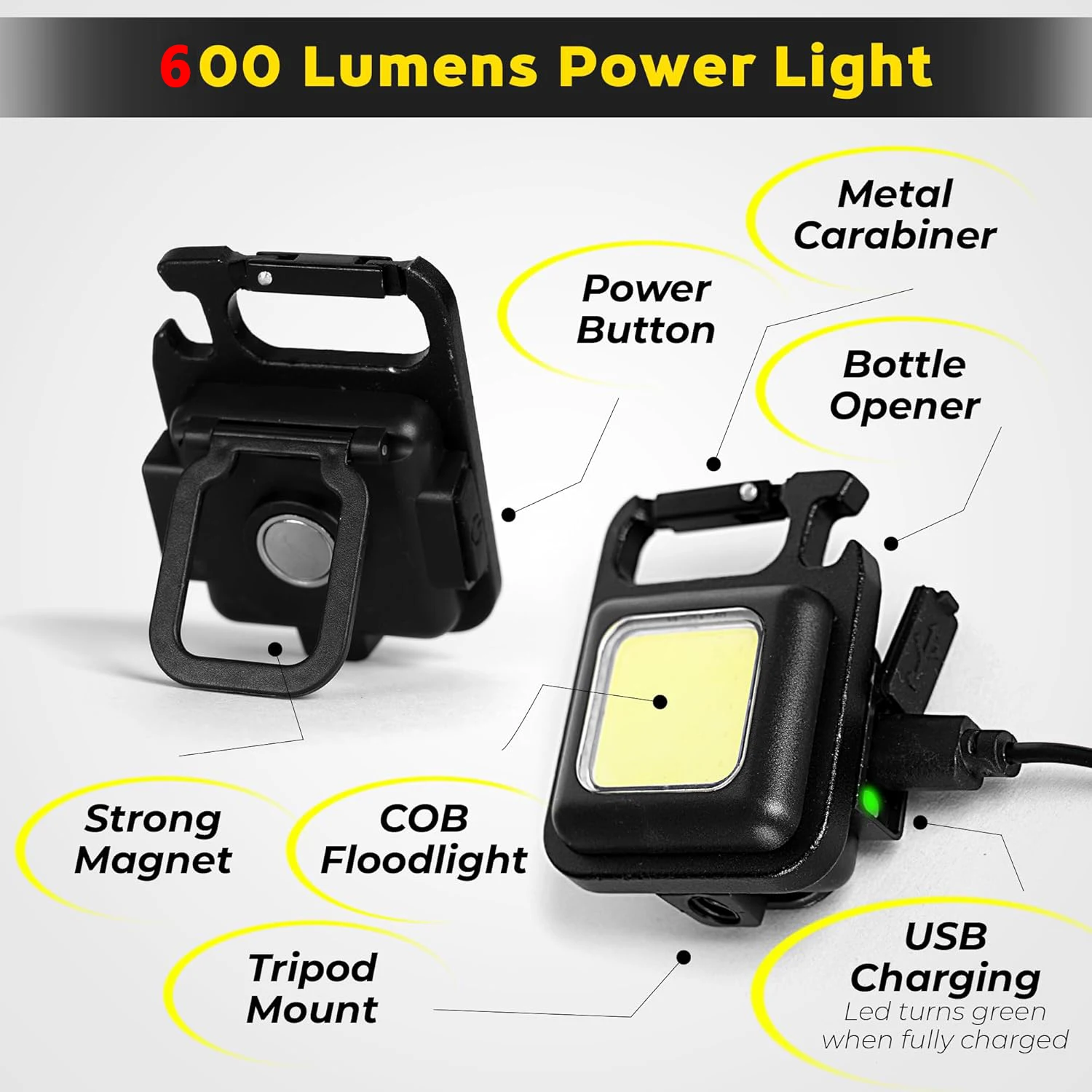 Portable Keychain Light Mini M - Outdoor Adventures recension och pris