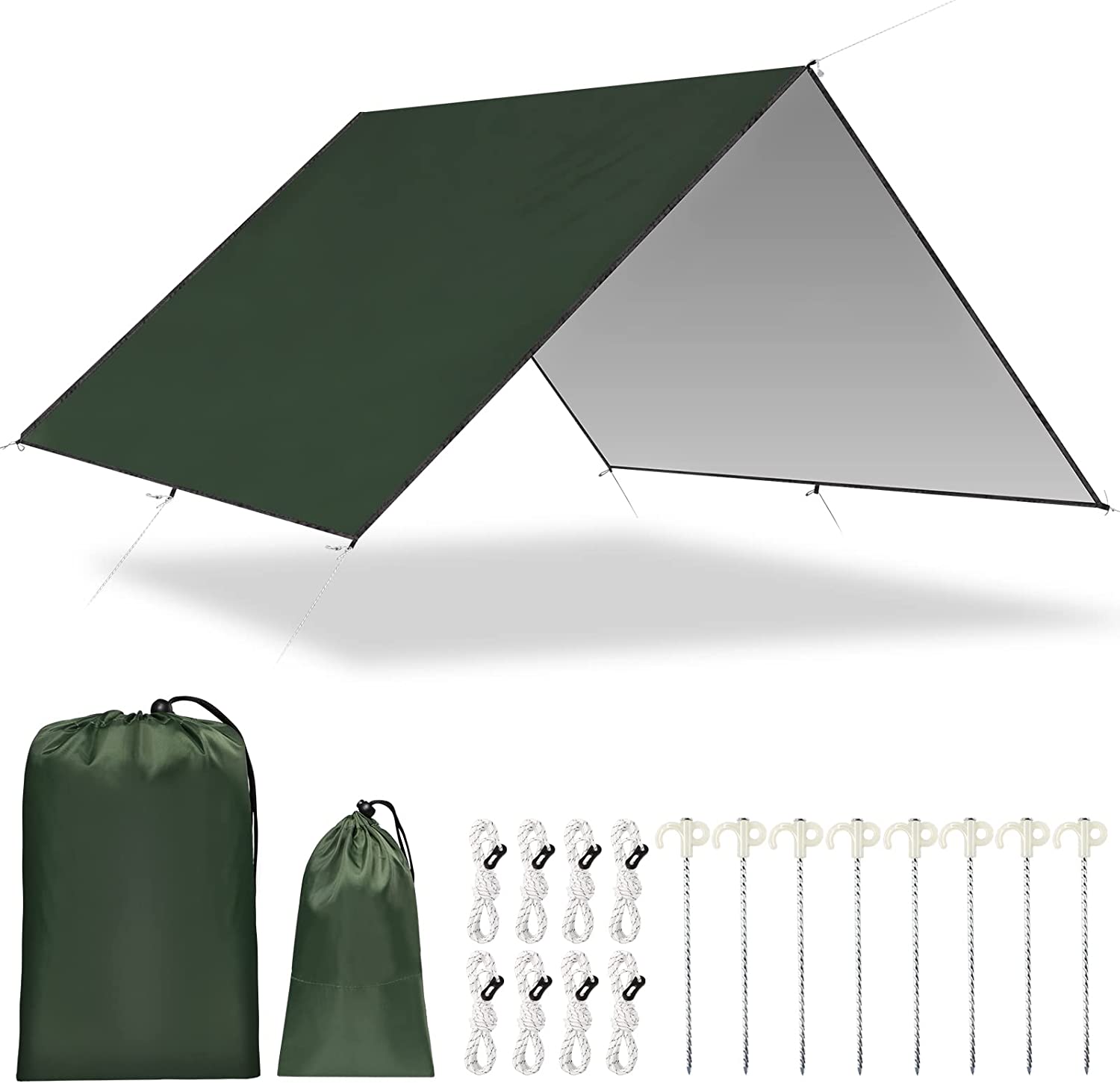 2026 Waterproof Camping Tarp,  - Hammock Rain Tarp recension och pris