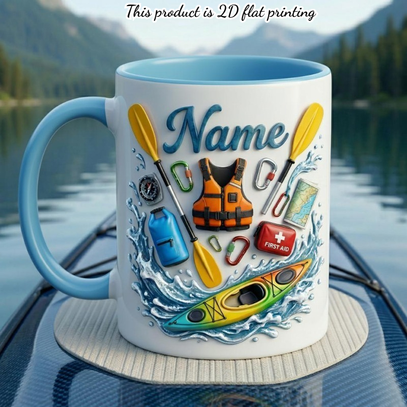 1pc Custom Kayak Outdoor Mug 1 - Outdoor Adventure Names recension och pris