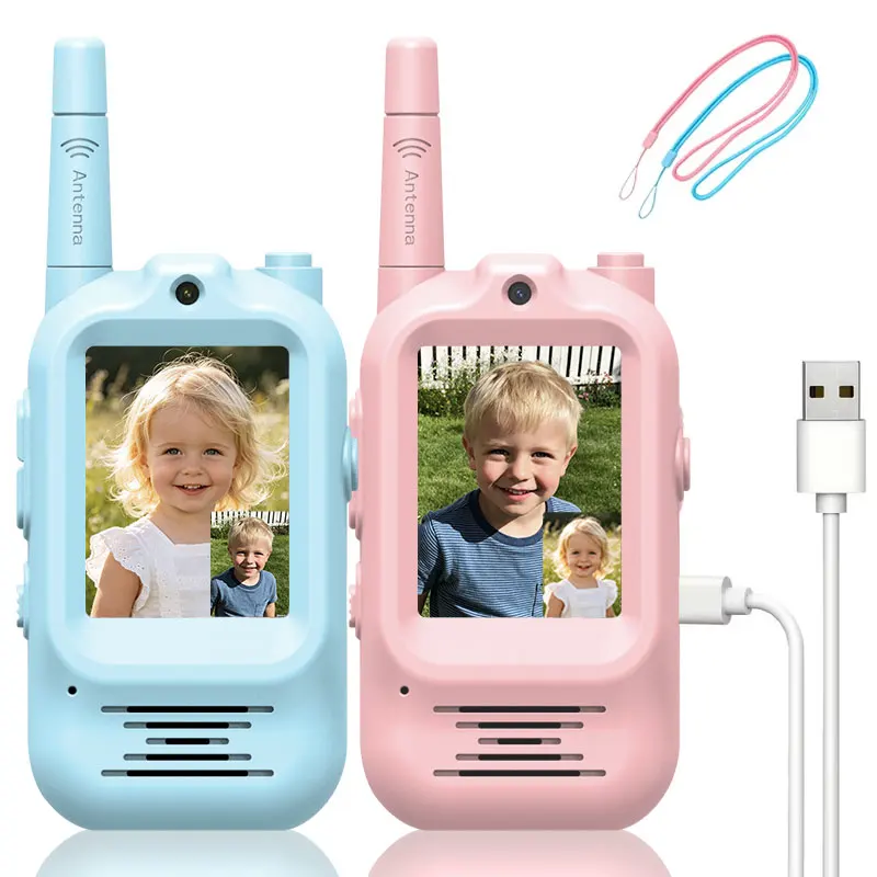 2pcs Kids Video Walkie Talkie  - Outdoor Adventure Toys For Kids recension och pris
