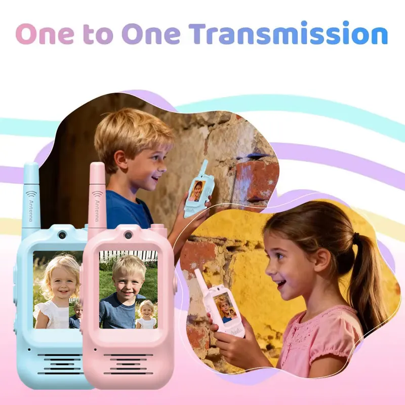 2pcs Kids Video Walkie Talkie  - Outdoor Adventure Toys For Kids recension och pris