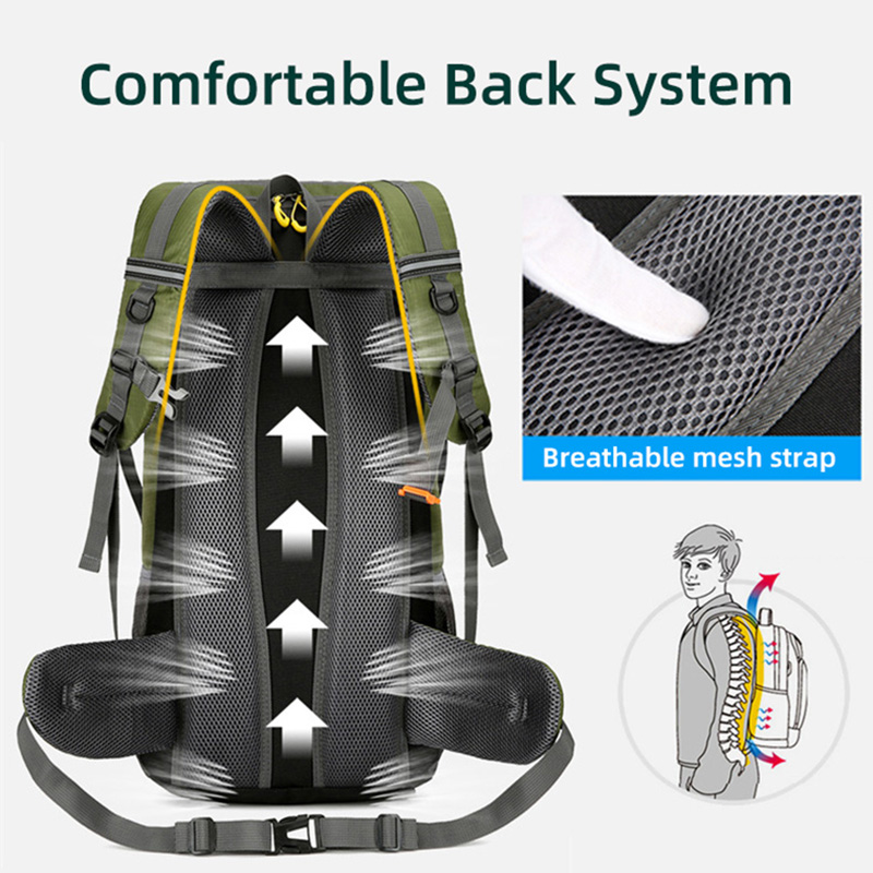 50L Travel Backpack Camping Me - Outdoor Adventure Shoes recension och pris