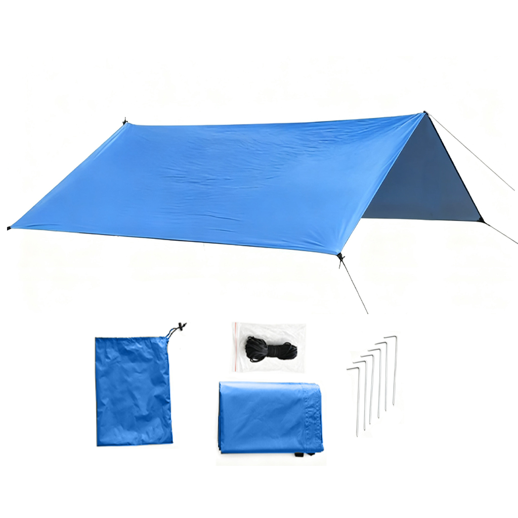 DANCHEL 3x3m Camping Tarp Wate - Hammock Rain Tarp recension och pris