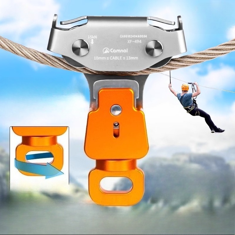Outdoor Steel Cable Zipline Pu - Outdoor Adventure Zipline recension och pris
