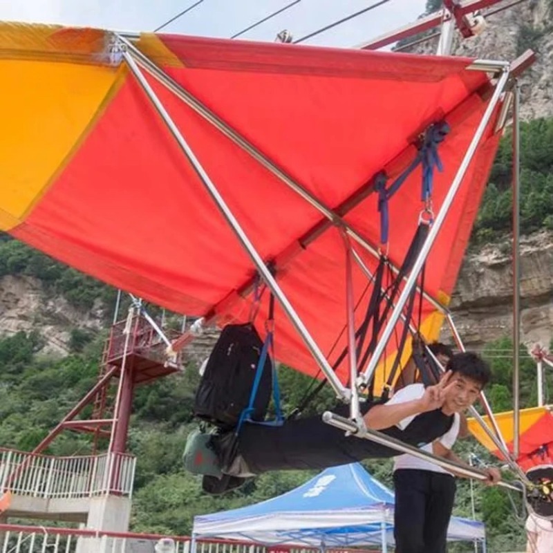 Outdoor Gliding Zipline Swingi - Outdoor Adventure Zipline recension och pris