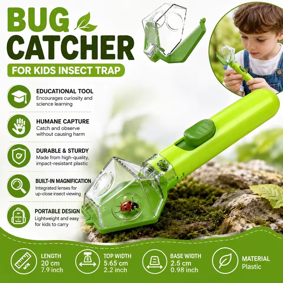 Handheld Insect Catcher With 6 - Outdoor Adventure Educator recension och pris
