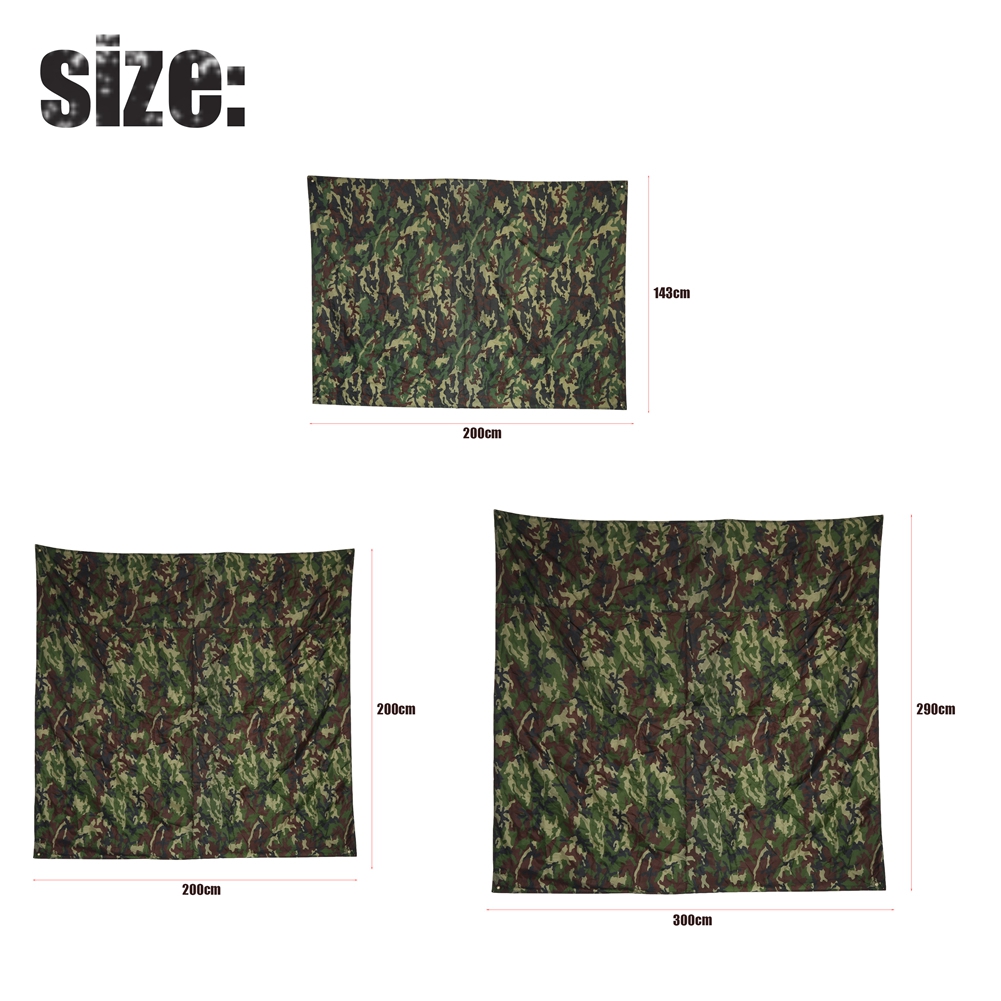 Camouflage Outdoor Portable Li - Hammock Rain Tarp recension och pris