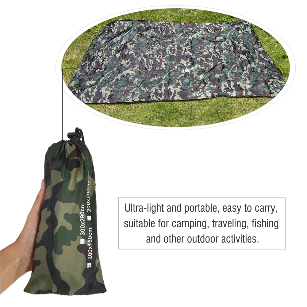 Camouflage Outdoor Portable Li - Hammock Rain Tarp recension och pris