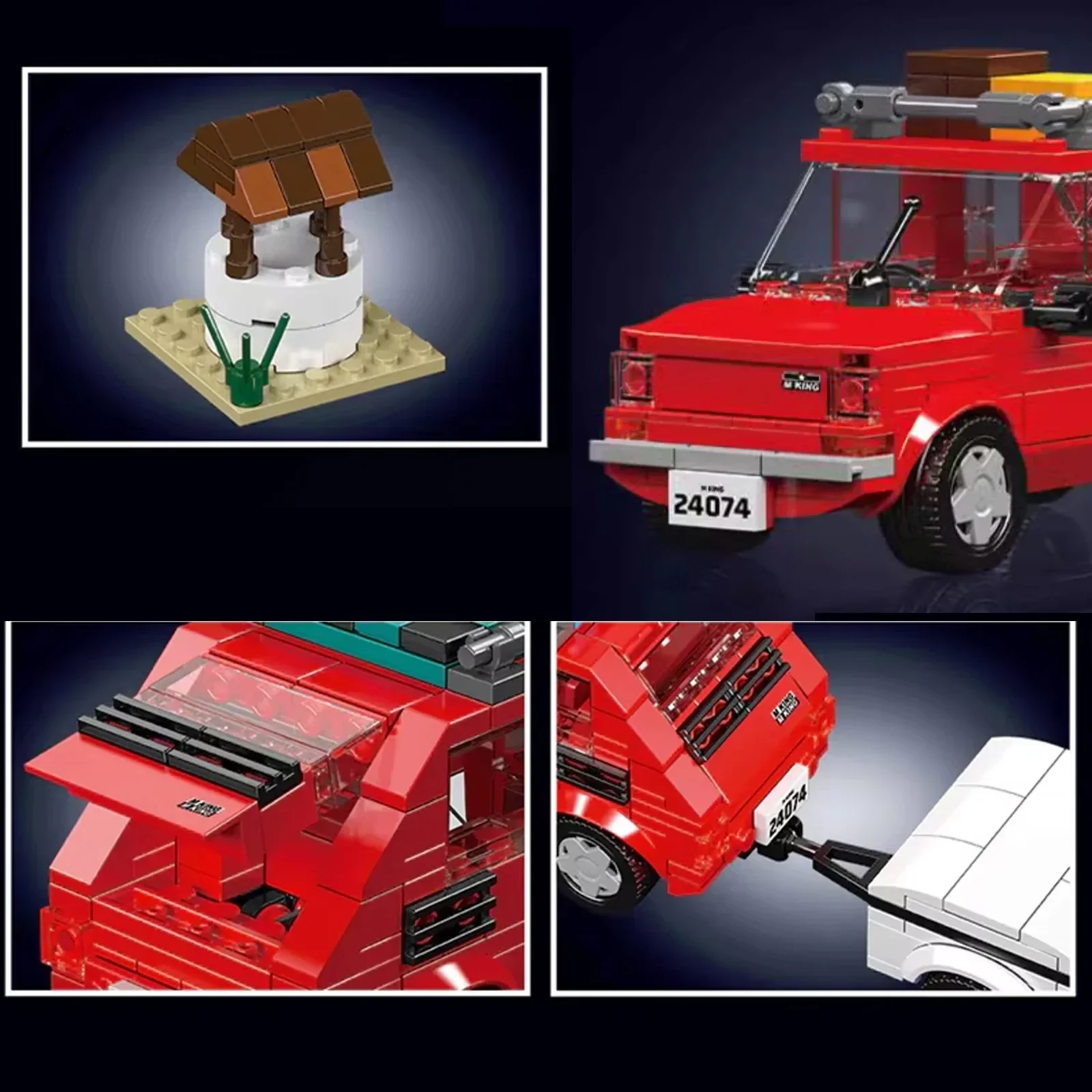 393PCS MOC DIY Camper Van Buil - Outdoor Adventure Toys For Kids recension och pris