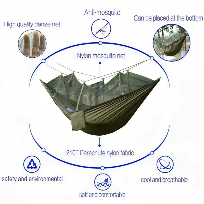 Lightweight Portable Camping H - Hammock Rain Tarp recension och pris