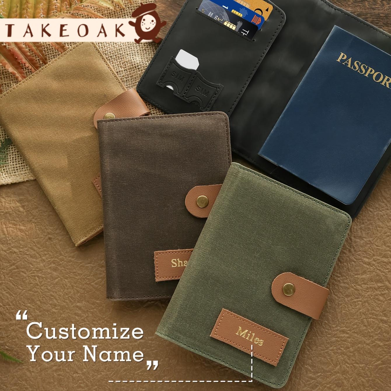 Custom Name Passport Holder wi - Outdoor Adventure Names recension och pris
