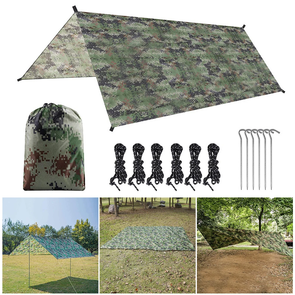 300x300cm Waterproof Camping T - Hammock Rain Tarp recension och pris