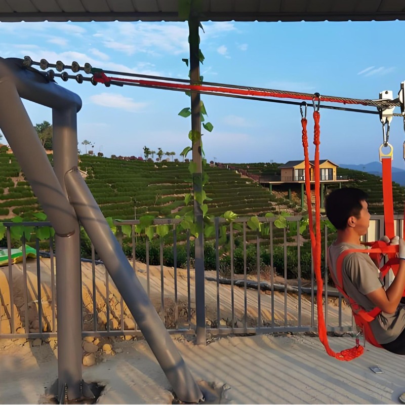High-altitude zipline equipmen - Outdoor Adventure Zipline recension och pris