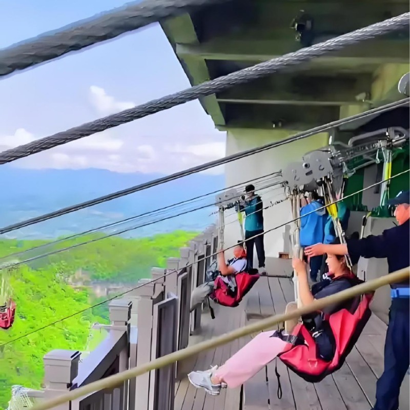 High-altitude zipline equipmen - Outdoor Adventure Zipline recension och pris